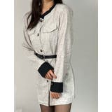 ツイードライクワンピース ジャケット | marcydorn | 詳細画像11