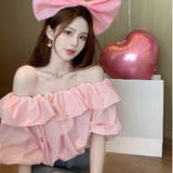 オフショル半袖トップス | marcydorn | 詳細画像27