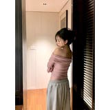 シンプルオフショルタイトトップス | marcydorn | 詳細画像24