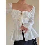 ダブルリボンブラウス | marcydorn | 詳細画像4 