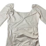 Vネックライトベージュワンピース | marcydorn | 詳細画像20 