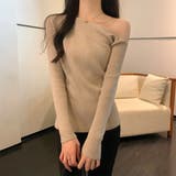 ワンショルダートップスニット | marcydorn | 詳細画像7