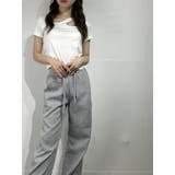 アシンメトリースリット クロップドTシャツ | marcydorn | 詳細画像6