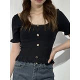 ペプラムデザイン リブトップス レディース | marcydorn | 詳細画像28