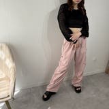 ボリューム袖透かし編みニット トップス ショート丈 | marcydorn | 詳細画像5 