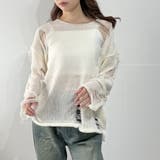 ダメージルック×ルーズフィットセーター ニット | marcydorn | 詳細画像12