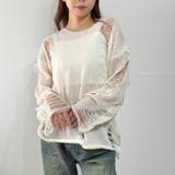 ダメージルック×ルーズフィットセーター ニット | marcydorn | 詳細画像13