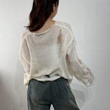 ダメージルック×ルーズフィットセーター ニット | marcydorn | 詳細画像28