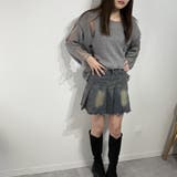 ダメージルック×ルーズフィットセーター ニット | marcydorn | 詳細画像33