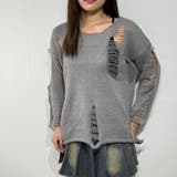 ダメージルック×ルーズフィットセーター ニット | marcydorn | 詳細画像41