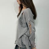 ダメージルック×ルーズフィットセーター ニット | marcydorn | 詳細画像44