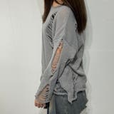 ダメージルック×ルーズフィットセーター ニット | marcydorn | 詳細画像46