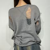 ダメージルック×ルーズフィットセーター ニット | marcydorn | 詳細画像50