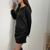 フーディタイト ジップアップワンピース | marcydorn | 詳細画像35