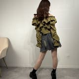 フリルスリーブ オフショルブラウス オフショルダー | marcydorn | 詳細画像37