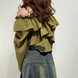 フリルスリーブ オフショルブラウス オフショルダー | marcydorn | 詳細画像41