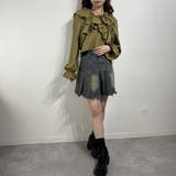 フリルスリーブ オフショルブラウス オフショルダー | marcydorn | 詳細画像42