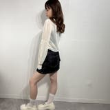 ふんわり袖シアートップス ガーリー ブラウス シャツ カーディガン | marcydorn | 詳細画像16