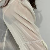 ふんわり袖シアートップス ガーリー ブラウス シャツ カーディガン | marcydorn | 詳細画像23