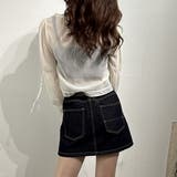 ふんわり袖シアートップス ガーリー ブラウス シャツ カーディガン | marcydorn | 詳細画像25