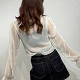 ふんわり袖シアートップス ガーリー ブラウス シャツ カーディガン | marcydorn | 詳細画像28