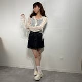 ふんわり袖シアートップス ガーリー ブラウス シャツ カーディガン | marcydorn | 詳細画像3