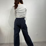 ロングスリーブ トップス シャーリングデザイン ロングTシャツ カットソー | marcydorn | 詳細画像19 