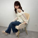 シフォン フリル オフショル トップス ブラウス シャツ | marcydorn | 詳細画像33