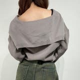 セーラー ニットカーデ ショート丈 トップス ニット | marcydorn | 詳細画像16