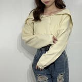 セーラー ニットカーデ ショート丈 トップス ニット | marcydorn | 詳細画像25