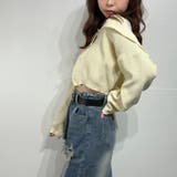 セーラー ニットカーデ ショート丈 トップス ニット | marcydorn | 詳細画像29