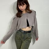 セーラー ニットカーデ ショート丈 トップス ニット | marcydorn | 詳細画像6