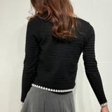 モノトーンニットカーディガン ショートトップス ニット カーディガン | marcydorn | 詳細画像28