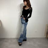 シアーニットカーデ クロップドトップス ニット カーディガン カットソー | marcydorn | 詳細画像22