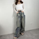 シアーニットカーデ クロップドトップス ニット カーディガン カットソー | marcydorn | 詳細画像34