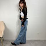 ヴィンテージルーズバギーパンツ デニム ジーンズ ワイドパンツ | marcydorn | 詳細画像22 