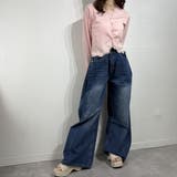 ヴィンテージルーズバギーパンツ デニム ジーンズ ワイドパンツ | marcydorn | 詳細画像34 