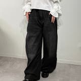 ヴィンテージルーズバギーパンツ デニム ジーンズ ワイドパンツ | marcydorn | 詳細画像6 