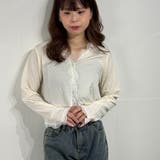 とろみメロウショートカーデ カーディガン | marcydorn | 詳細画像7