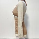 水着 クロスオフショルロングスリーブワンピース水着 | marcydorn | 詳細画像12