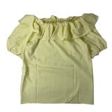 イエロー | オフショル半袖トップス | marcydorn