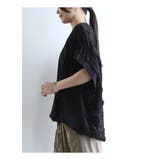 バックレース切り替えTシャツ レディース 半袖 | and it | 詳細画像6