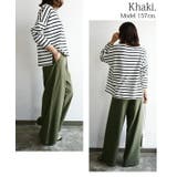 シンプルコットンワイドパンツ | and it | 詳細画像5