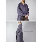 前ボタンフレアダブルガーゼワンピース【M】【L】レディース 春秋冬 ワンピース | and it  | 詳細画像10 