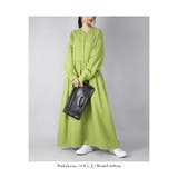 前ボタンフレアダブルガーゼワンピース【M】【L】レディース 春秋冬 ワンピース | and it  | 詳細画像19 