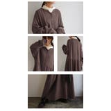 前ボタンフレアダブルガーゼワンピース【M】【L】レディース 春秋冬 ワンピース | and it  | 詳細画像23 