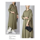 選べる2type!スキッパー&ベーシック 長袖ロングシャツワンピース ♪ | and it | 詳細画像11
