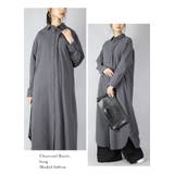 選べる2type!スキッパー&ベーシック 長袖ロングシャツワンピース ♪ | and it | 詳細画像16