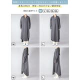 選べる4type!スキッパー＆ベーシック 長袖ロングシャツワンピース ML | and it  | 詳細画像28 