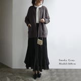 ミニ裏毛ワイドカーディガン カーディガン レディース | and it  | 詳細画像5 